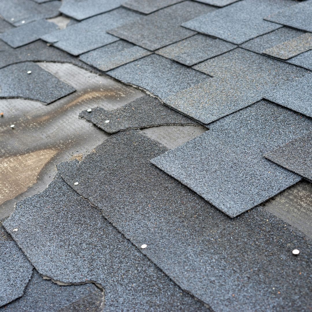 Minor roof damage can lead to roof replacement.