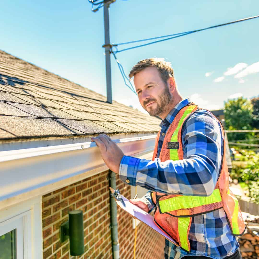 Roof inspection.