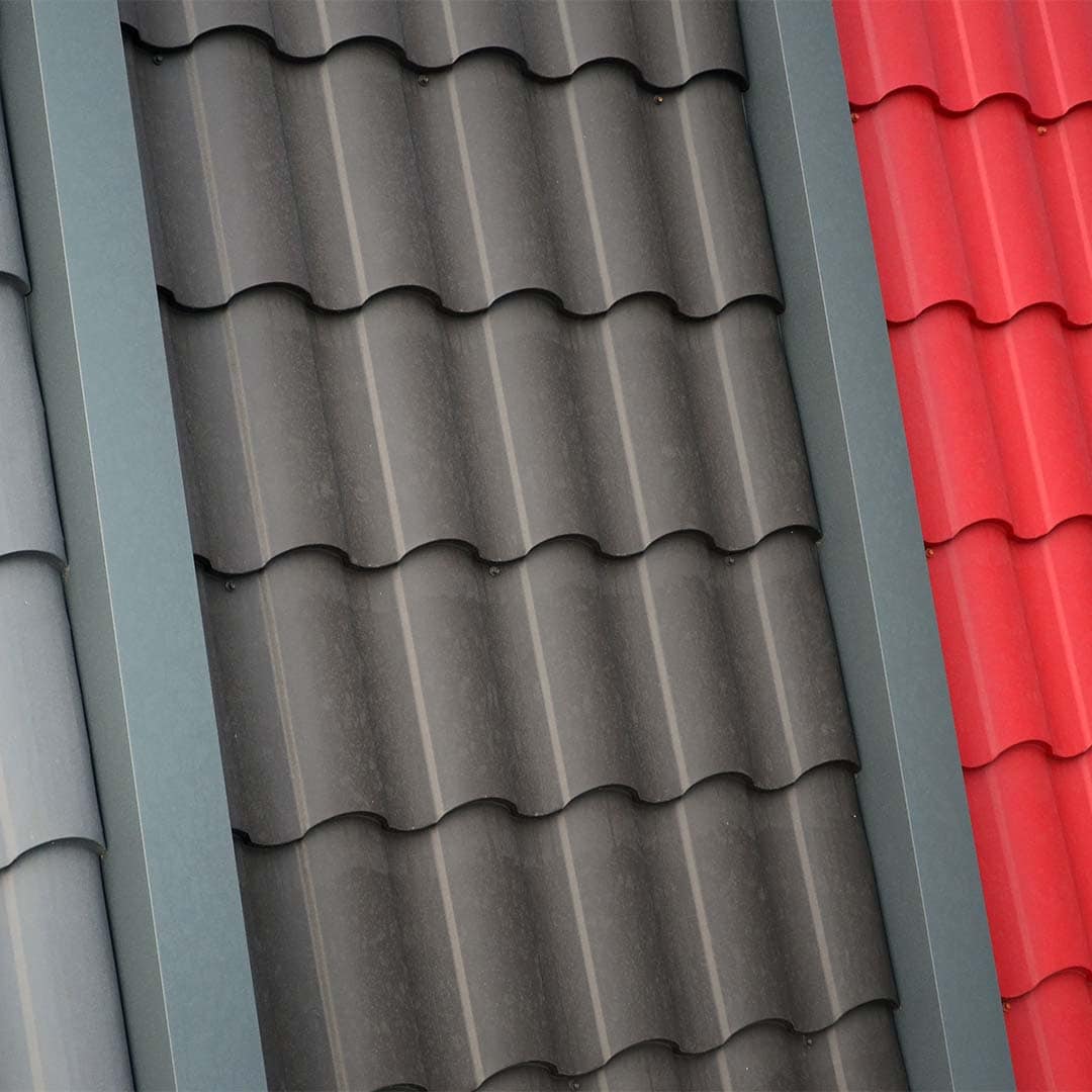 different roof color options